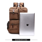 Men's Vintage Canvas Backpack — product photo 2