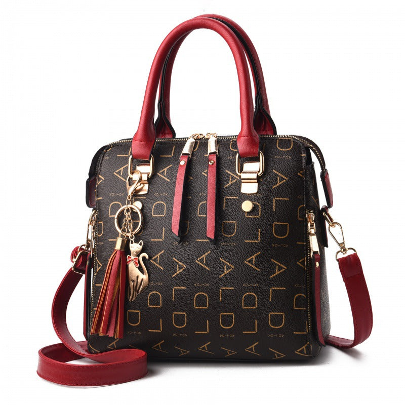 Printed PU Leather Women's Shoulder & Crossbody Bag — product photo 1