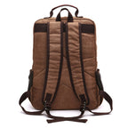 Men's Vintage Canvas Backpack — product photo 3