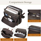 K 69365 Men's Waxed Canvas Messenger Bag — product photo 5