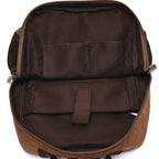 Men's Vintage Canvas Backpack — product photo 4